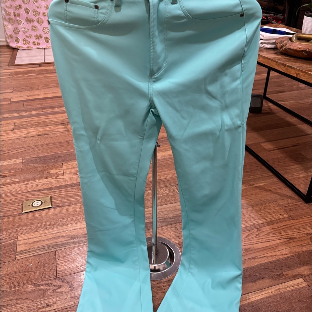 AFRM Turquoise Blue Pants
